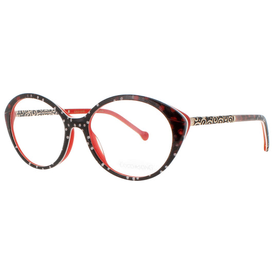 Front view of Coco Song Women's Eyeglasses CS-RUNNING-JEANS-CV253-01-09