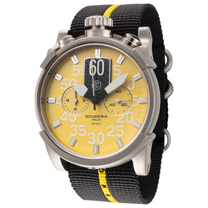 Front view of CT Scuderia Saturno Men's Quartz Watch CS10113