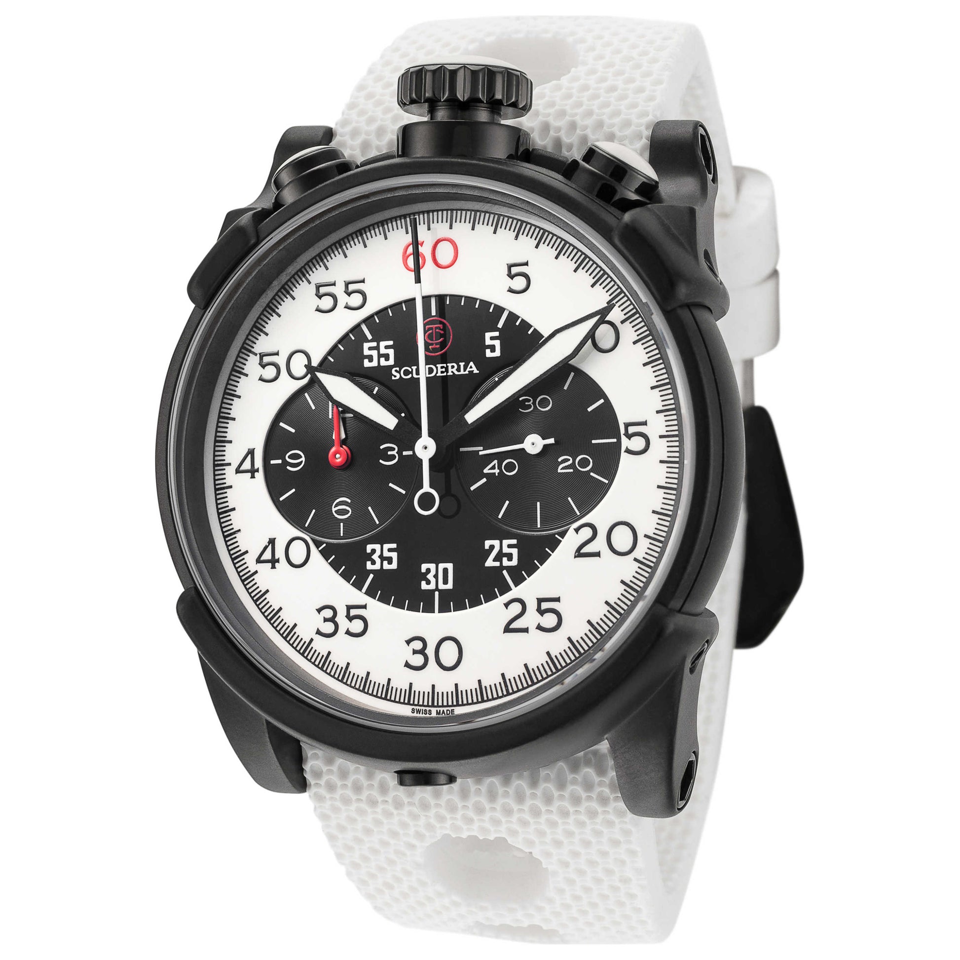 Front view of CT Scuderia Dirt Track Men's Quartz Watch CS10116
