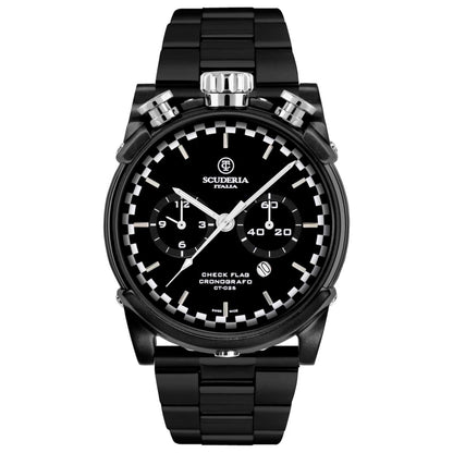 Front view of CT Scuderia Vintage Men's Quartz Watch CS10137