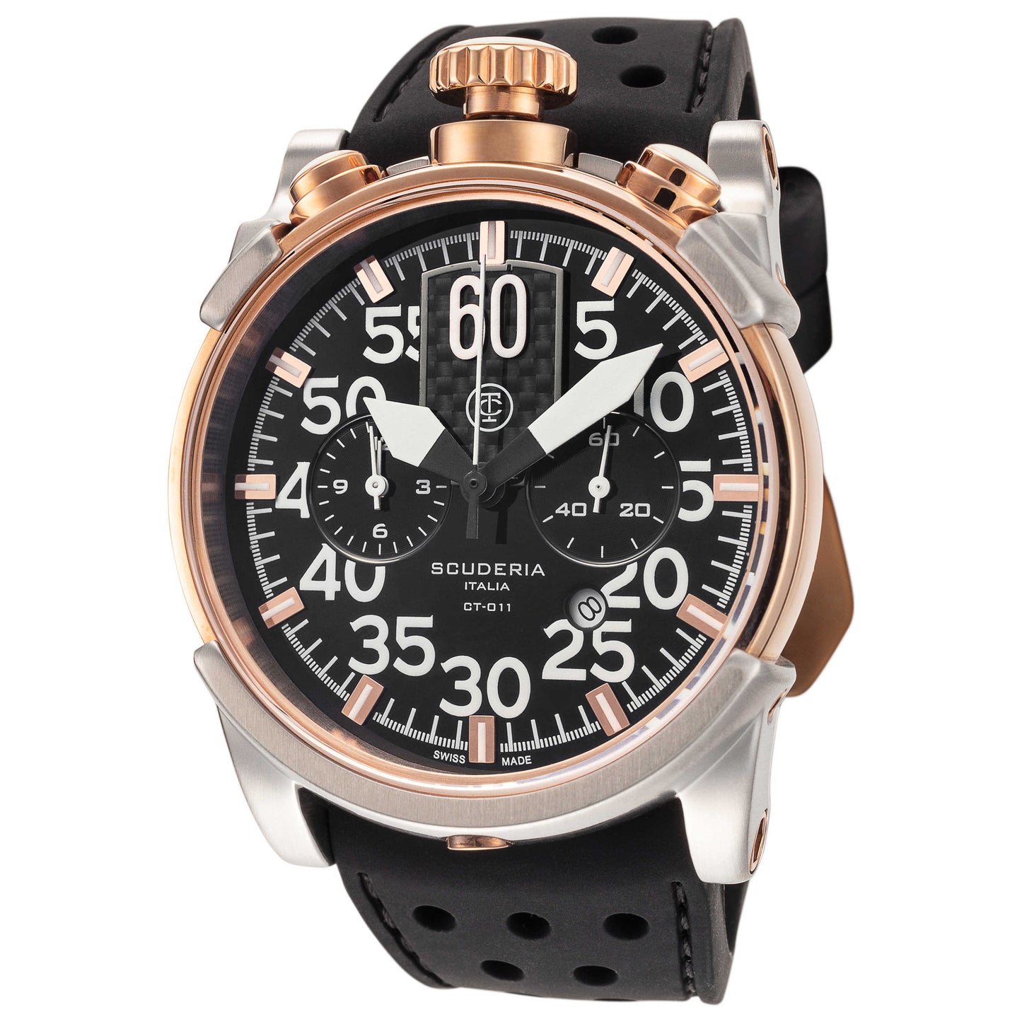 Front view of CT Scuderia Veloce Men's Quartz Watch CS10173