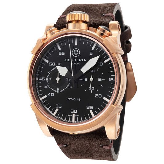 Front view of CT Scuderia Dashboard Men's Quartz Watch CS10181