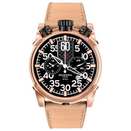 Front view of CT Scuderia Touring Men's Quartz Watch CS10189-N