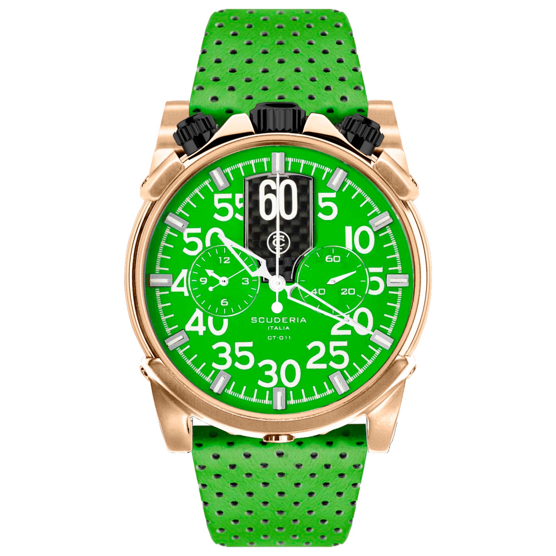 Front view of CT Scuderia Touring Men's Quartz Watch CS10191-N