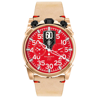 Front view of CT Scuderia Touring Men's Quartz Watch CS10194-N