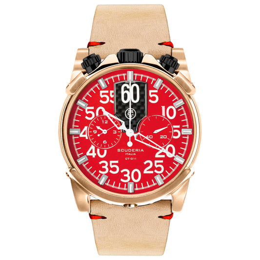 Front view of CT Scuderia Touring Men's Quartz Watch CS10194-N