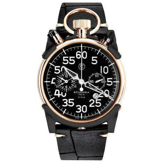 Front view of CT Scuderia Corsa Men's Quartz Watch CS10195-N