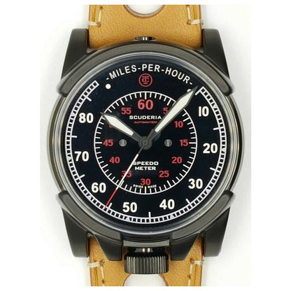 Front view of CT Scuderia Dirt Track Men's Automatic Watch CS10214