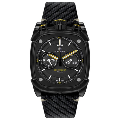 Front view of CT Scuderia Scrambler Men's Quartz Watch CS10282-N