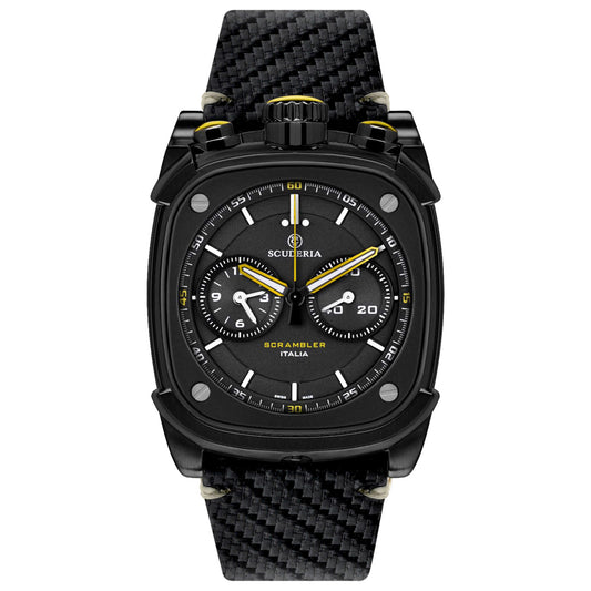 Front view of CT Scuderia Scrambler Men's Quartz Watch CS10282-N