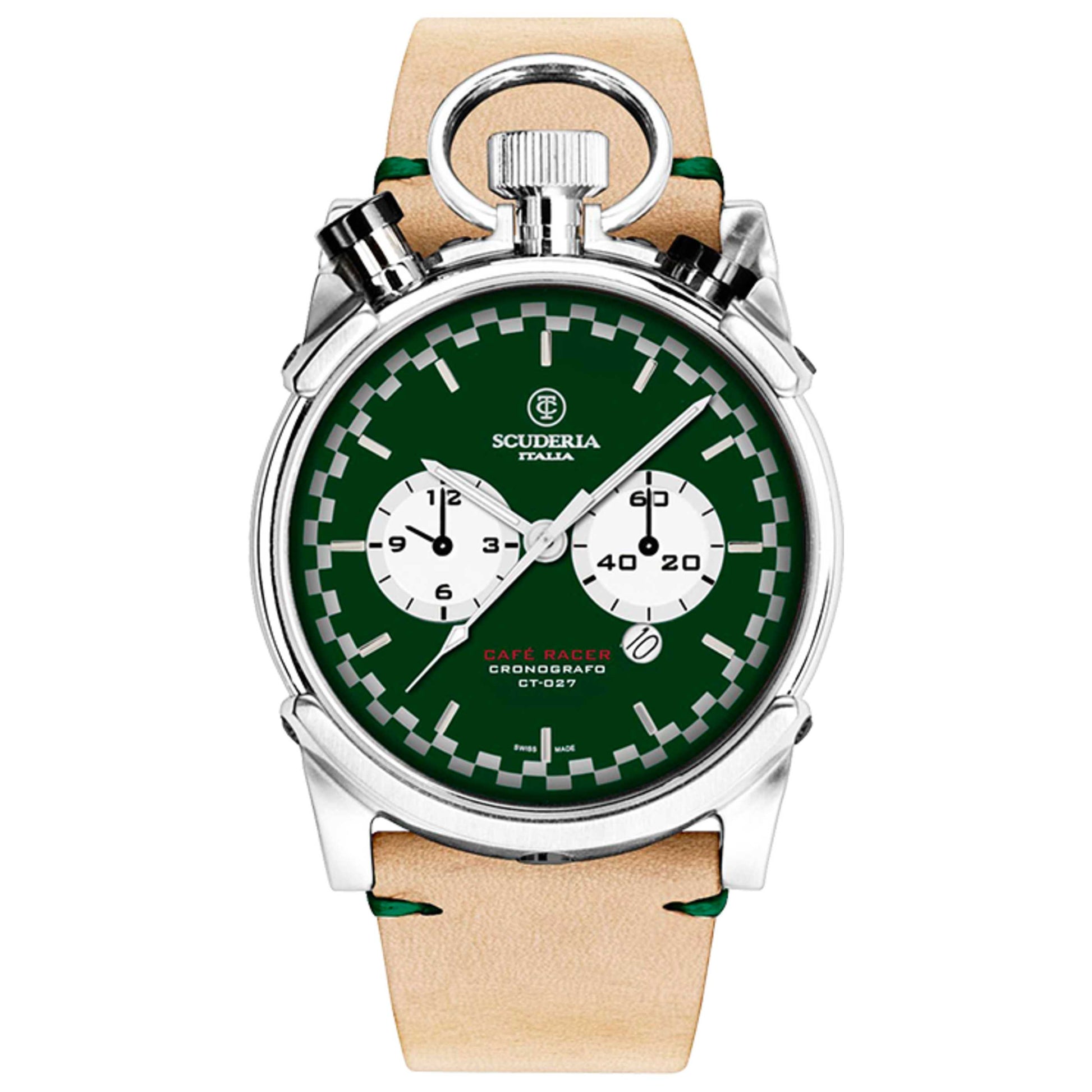 Front view of CT Scuderia Corsa Professional Men's Quartz Watch CS20121