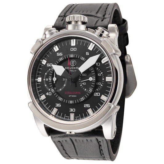 Front view of CT Scuderia Coda Corta Men's Quartz Watch CS40100