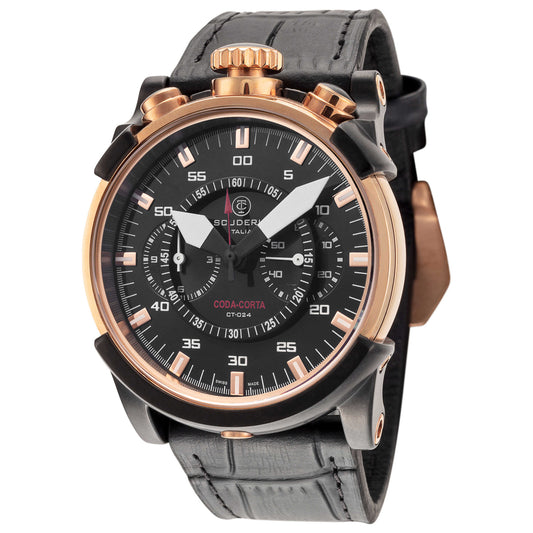 Front view of CT Scuderia Saturno Men's Quartz Watch CS40103