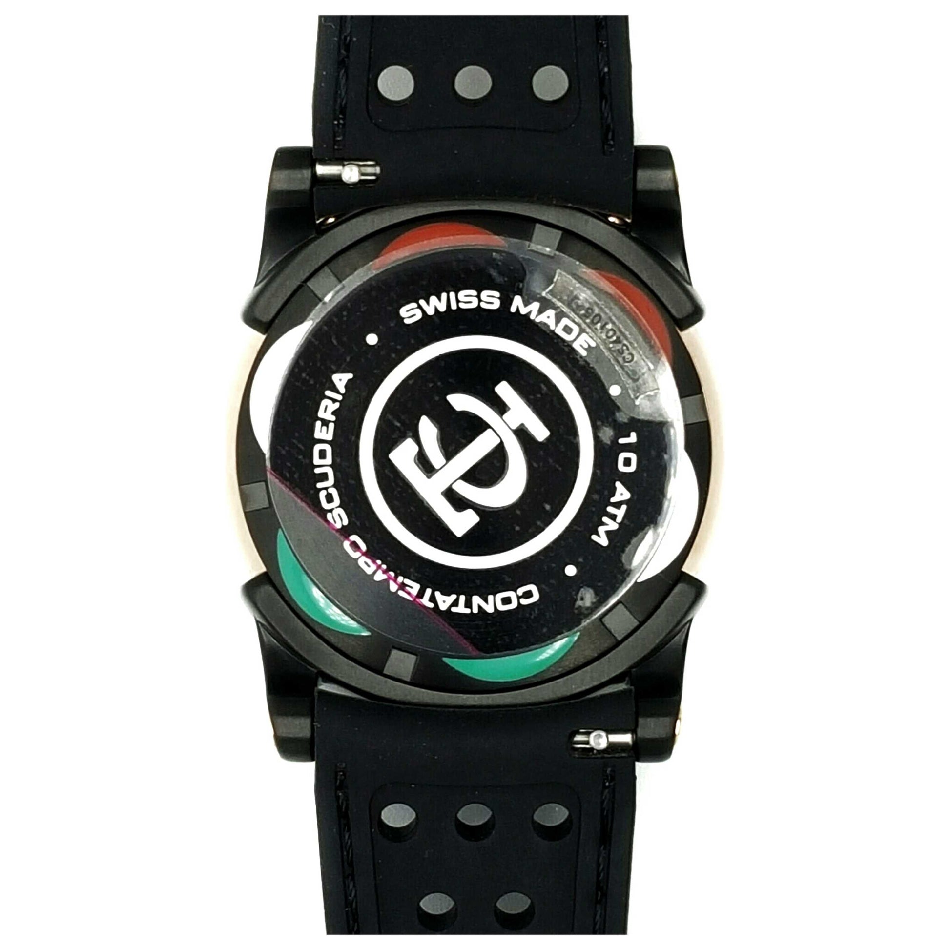 Back view of CT Scuderia Saturno Men's Quartz Watch CS40106