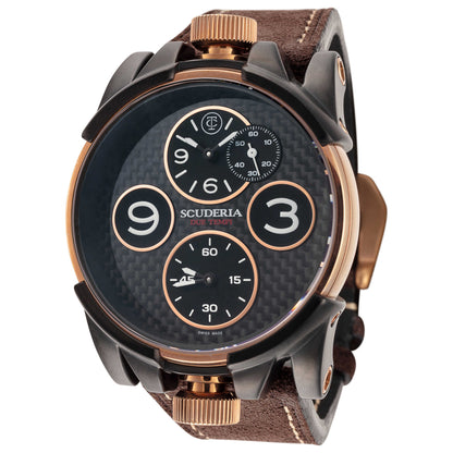 Front view of CT Scuderia Due Tempi Men's Quartz Watch CS40303