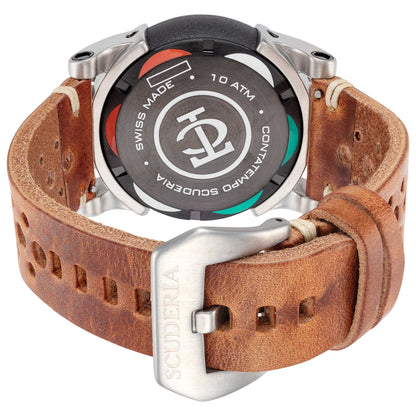 Back view of CT Scuderia Due Tempi Men's Quartz Watch CS40380-N