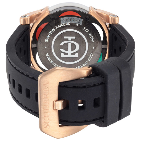 Back view of CT Scuderia Due Tempi Men's Quartz Watch CS40382-N