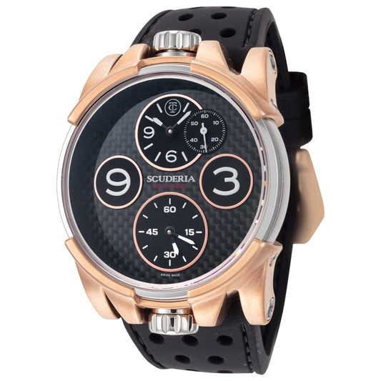 Front view of CT Scuderia Due Tempi Men's Quartz Watch CS40382-N