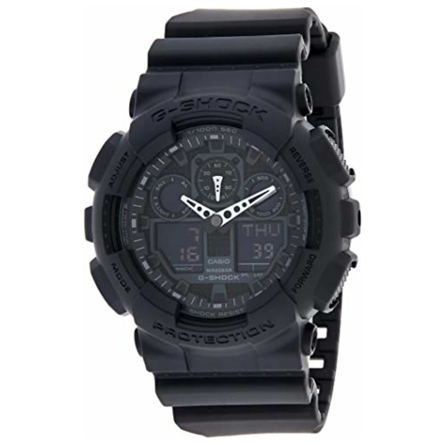 Front view of Casio G-Shock Men's Quartz Watch CSGA100-1A1