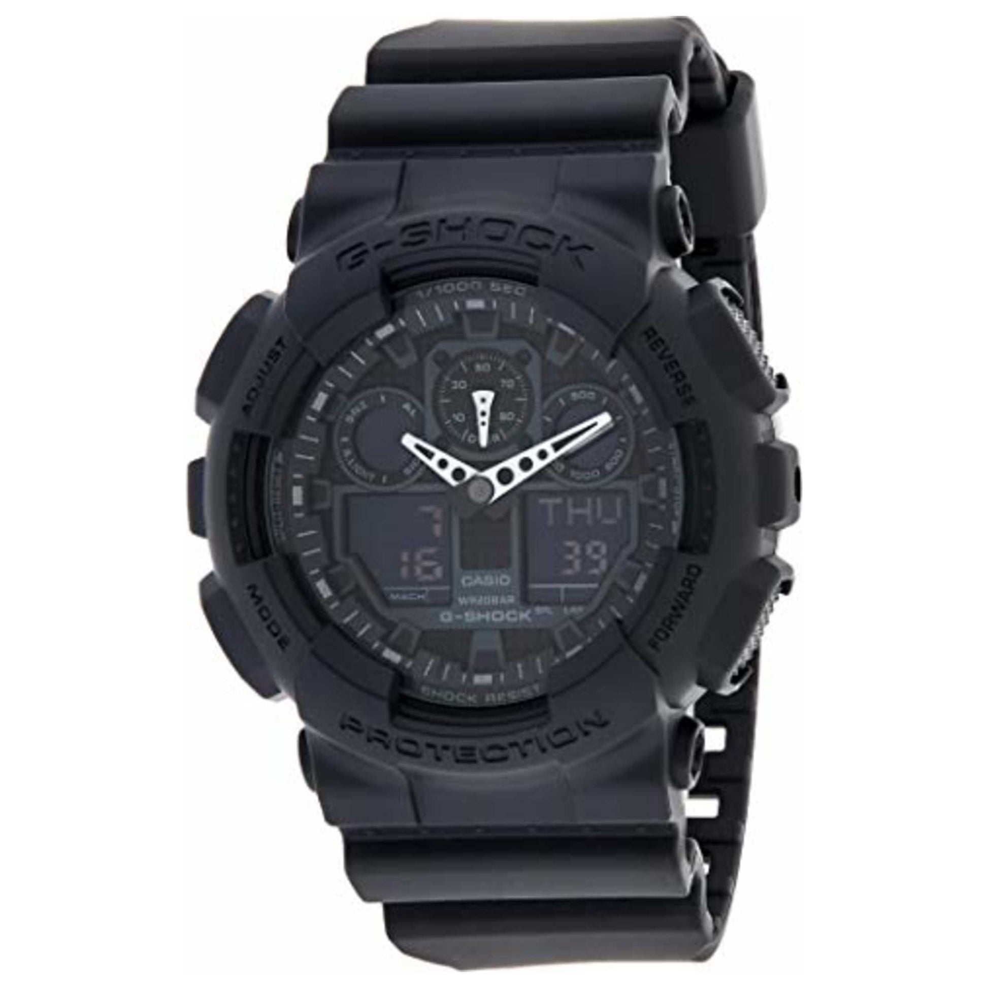 Front view of Casio G-Shock Men's Quartz Watch CSGA100-1A1