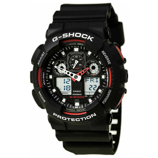 Front view of Casio G-Shock Men's Quartz Watch CSGA100-1A4