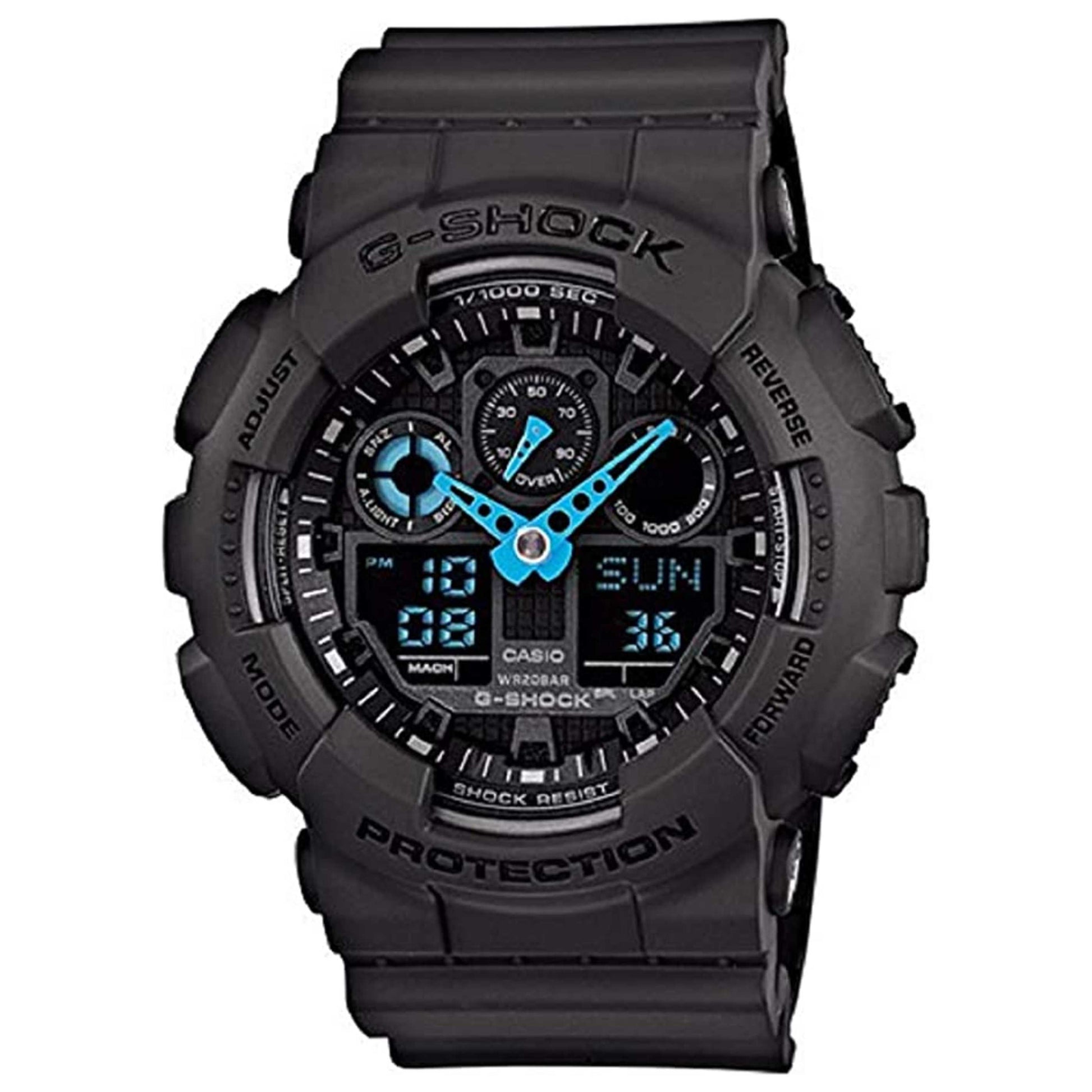 Front view of Casio G-Shock Men's Quartz Watch CSGA100C-8A