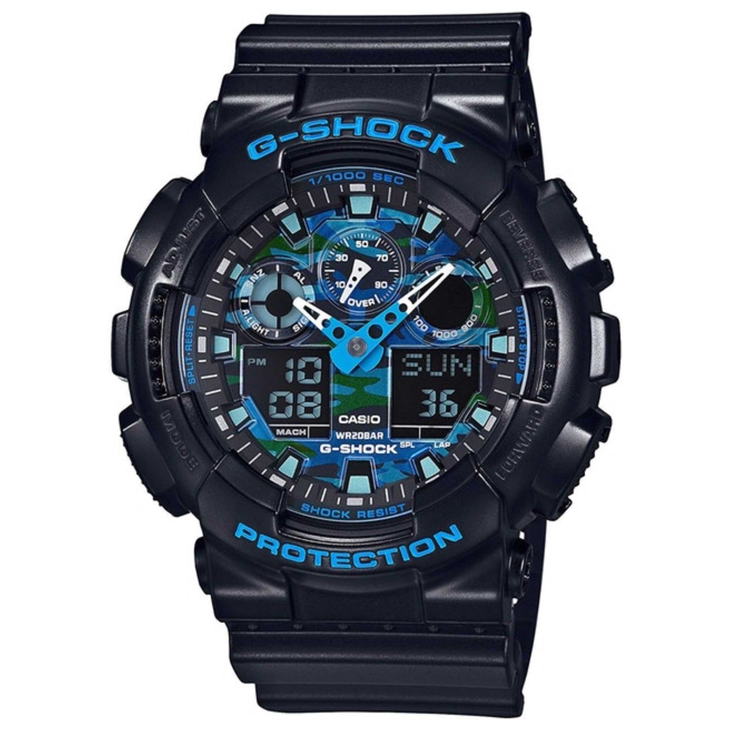 Casio G-Shock Men's Quartz Watch CSGA100CB-1A - Image #3