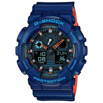 Front view of Casio G-Shock Men's Quartz Watch CSGA100L-2A
