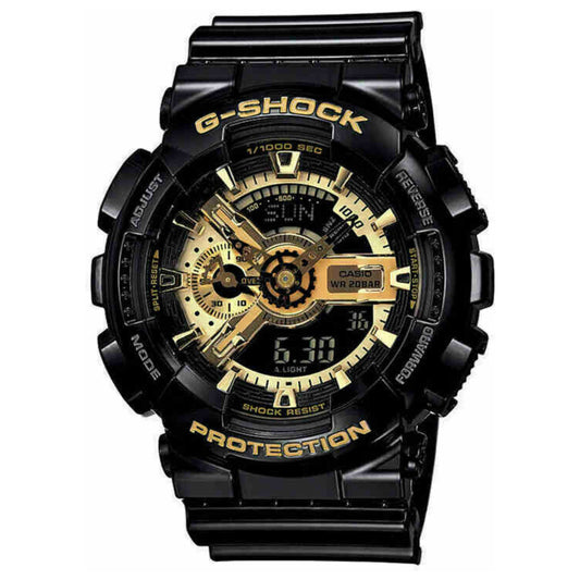 Front view of Casio G-Shock Men's Quartz Watch CSGA110GB-1A