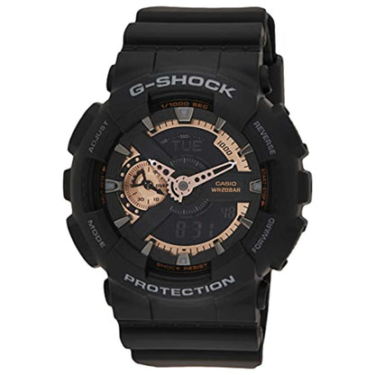 Front view of Casio G-Shock Men's Quartz Watch CSGA110RG-1A