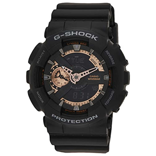 Front view of Casio G-Shock Men's Quartz Watch CSGA110RG-1A
