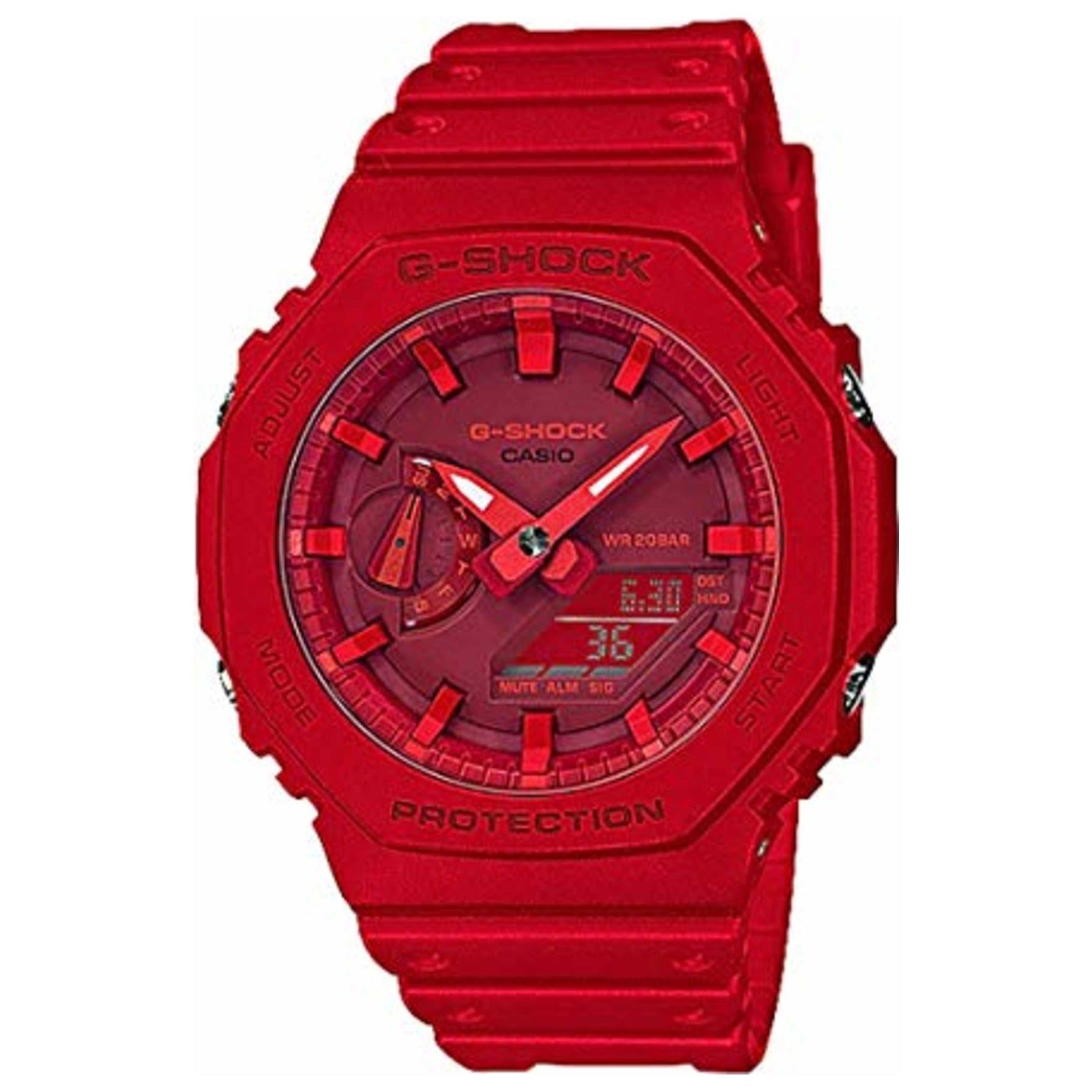 Front view of Casio G-Shock Unisex Quartz Watch CSGA2100-4A