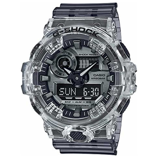 Front view of Casio G-Shock Men's Quartz Watch CSGA700SK-1