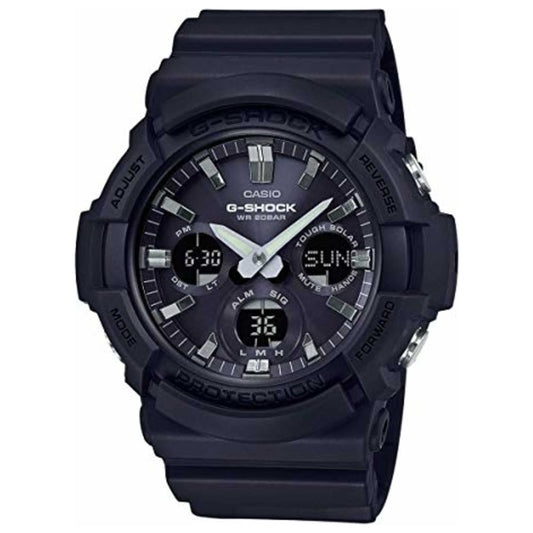 Front view of Casio G-Shock Men's Solar Watch CSGAS100B-1A