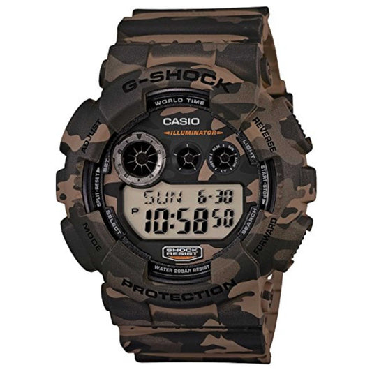 Front view of Casio G-Shock Men's Quartz Watch CSGD120CM-5