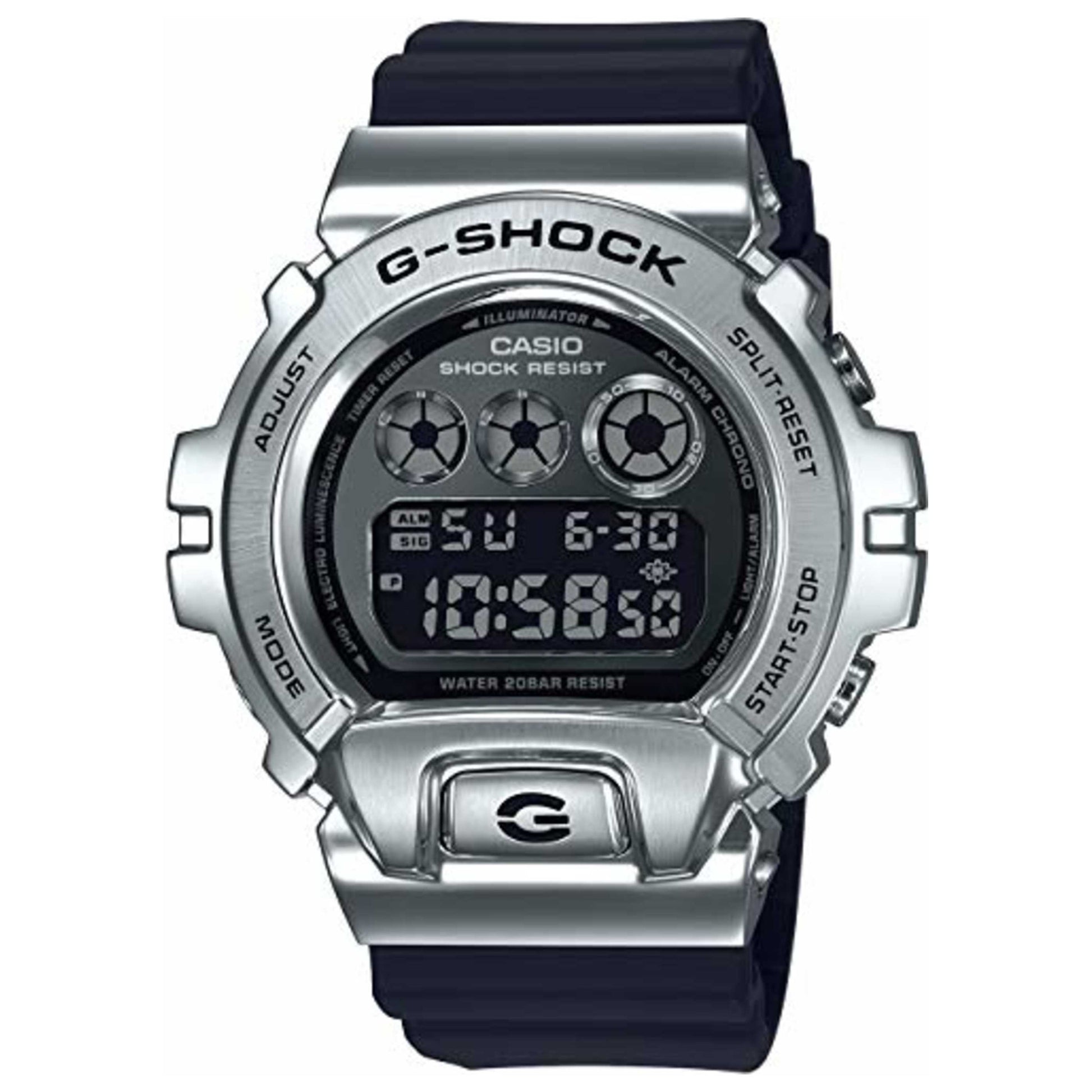 Front view of Casio G-Shock Men's Quartz Watch CSGM6900-1
