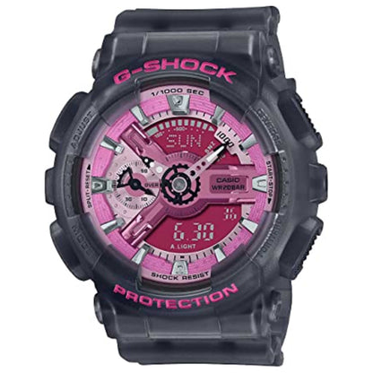 Front view of Casio G-Shock Women's Quartz Watch CSGMAS110NP-8A