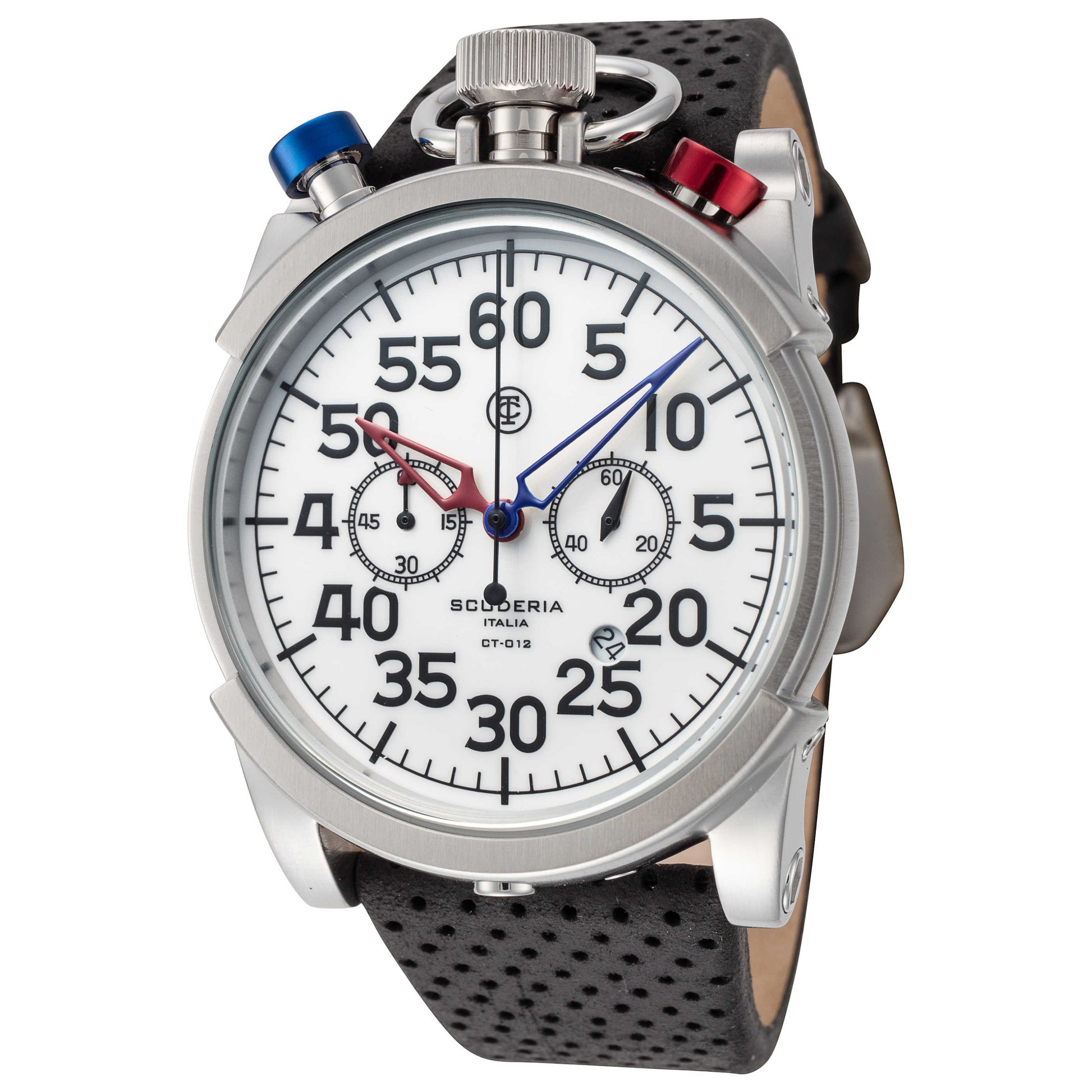 Front view of CT Scuderia Corsa Men's Quartz Watch CT-200-P