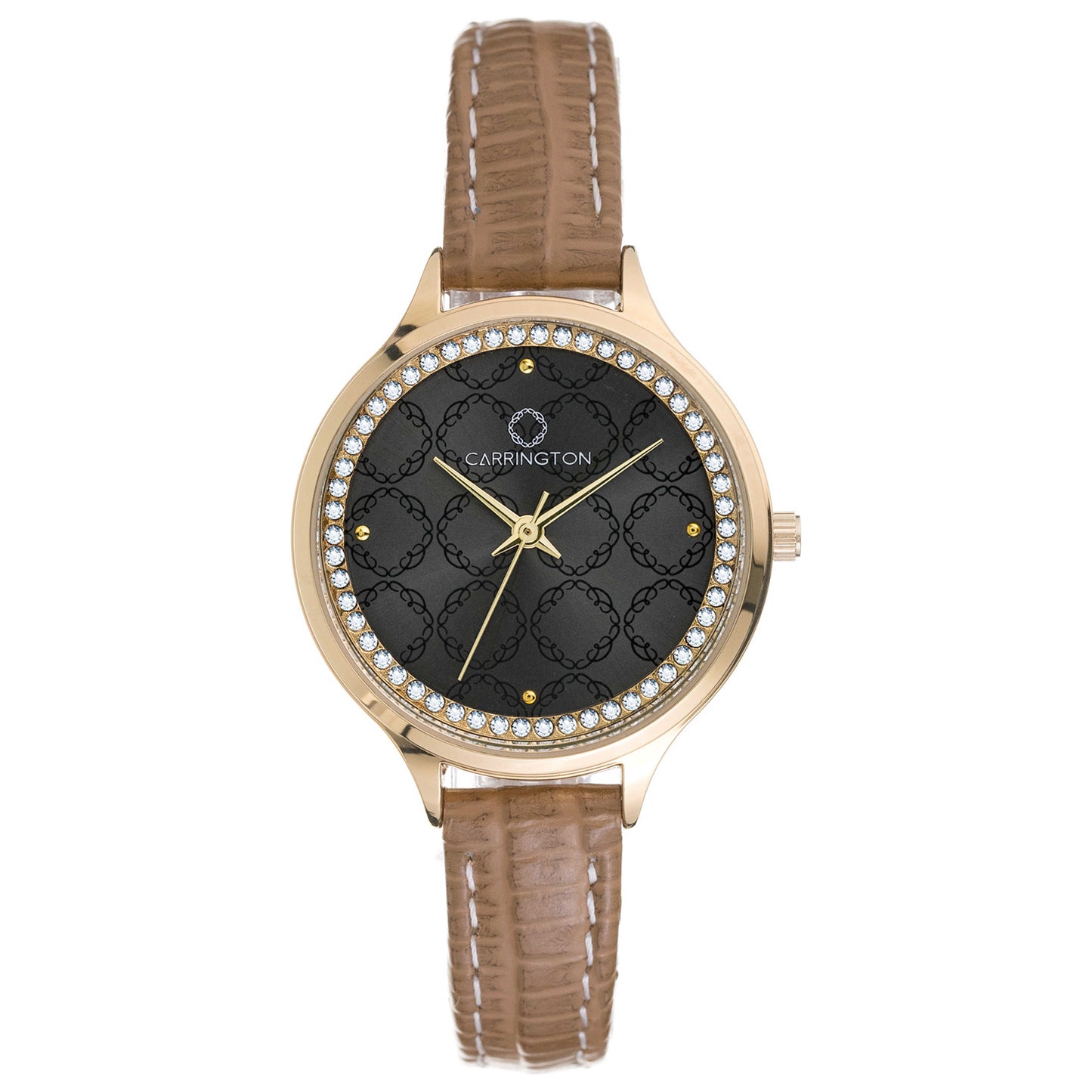 Front view of Carrington Elsie Women's Quartz Watch CT-2006-06