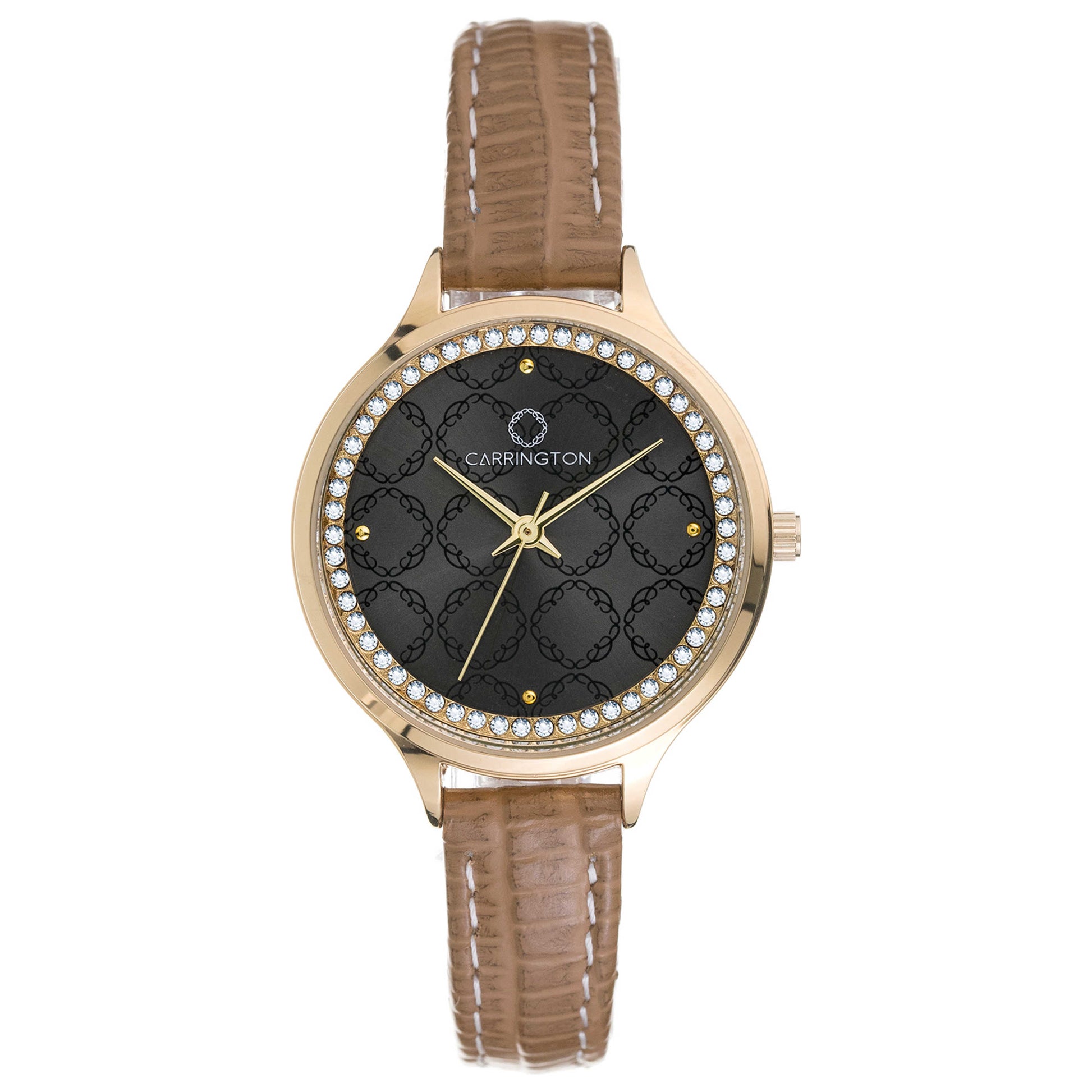 Front view of Carrington Elsie Women's Quartz Watch CT-2006-06