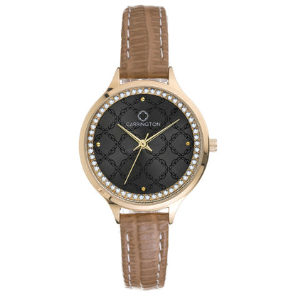 Front view of Carrington Elsie Women's Quartz Watch CT-2006-06