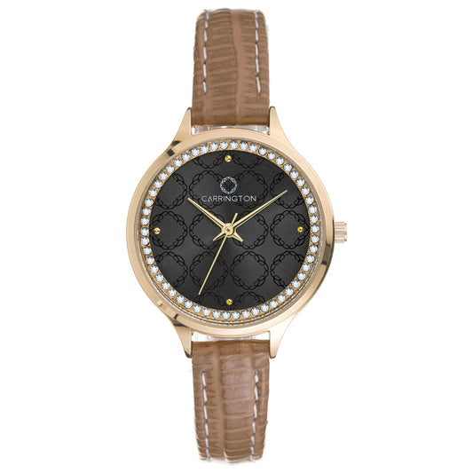 Front view of Carrington Elsie Women's Quartz Watch CT-2006-06