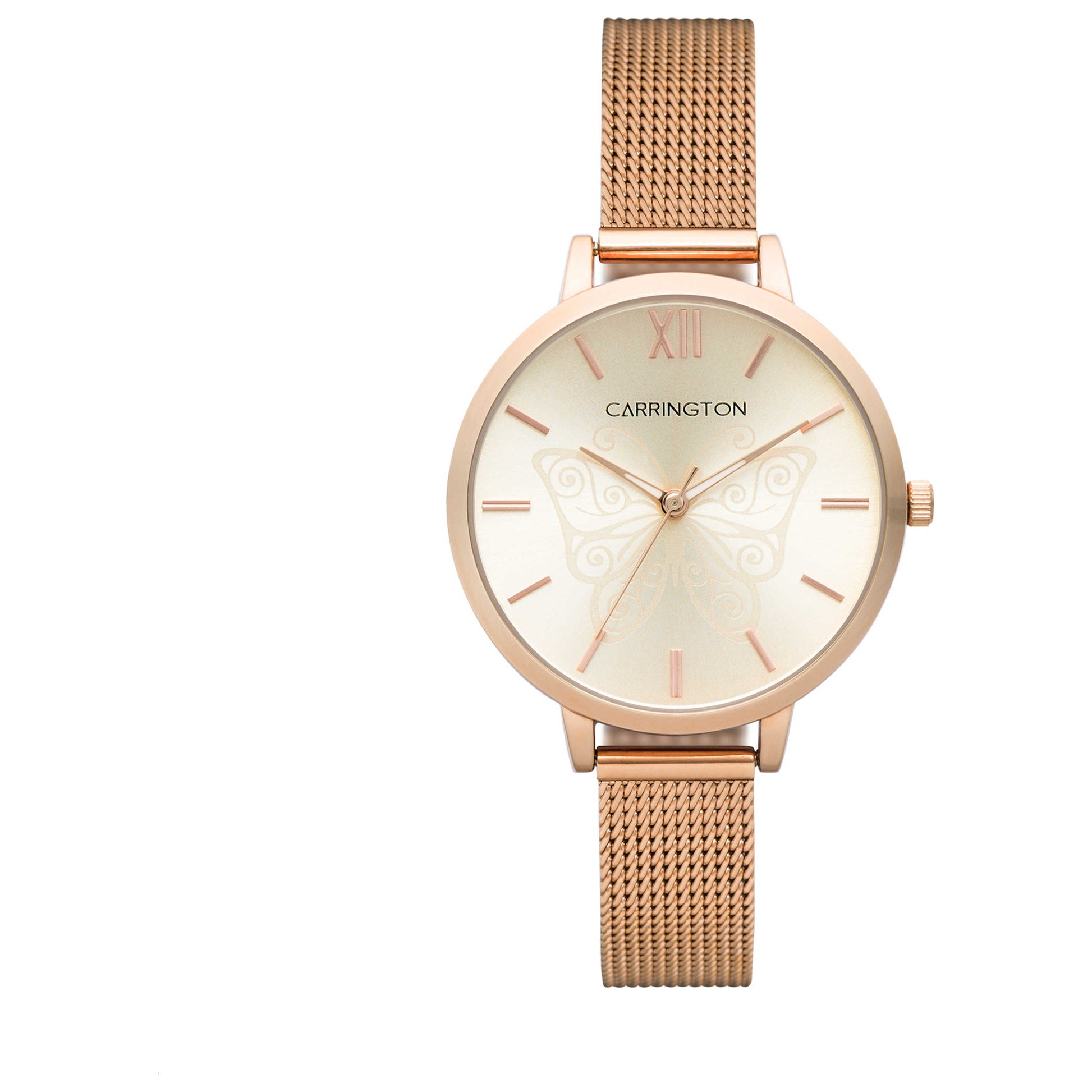 Front view of Carrington Clementine Women's Quartz Watch CT-2011-33