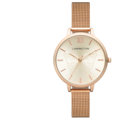 Front view of Carrington Clementine Women's Quartz Watch CT-2011-33