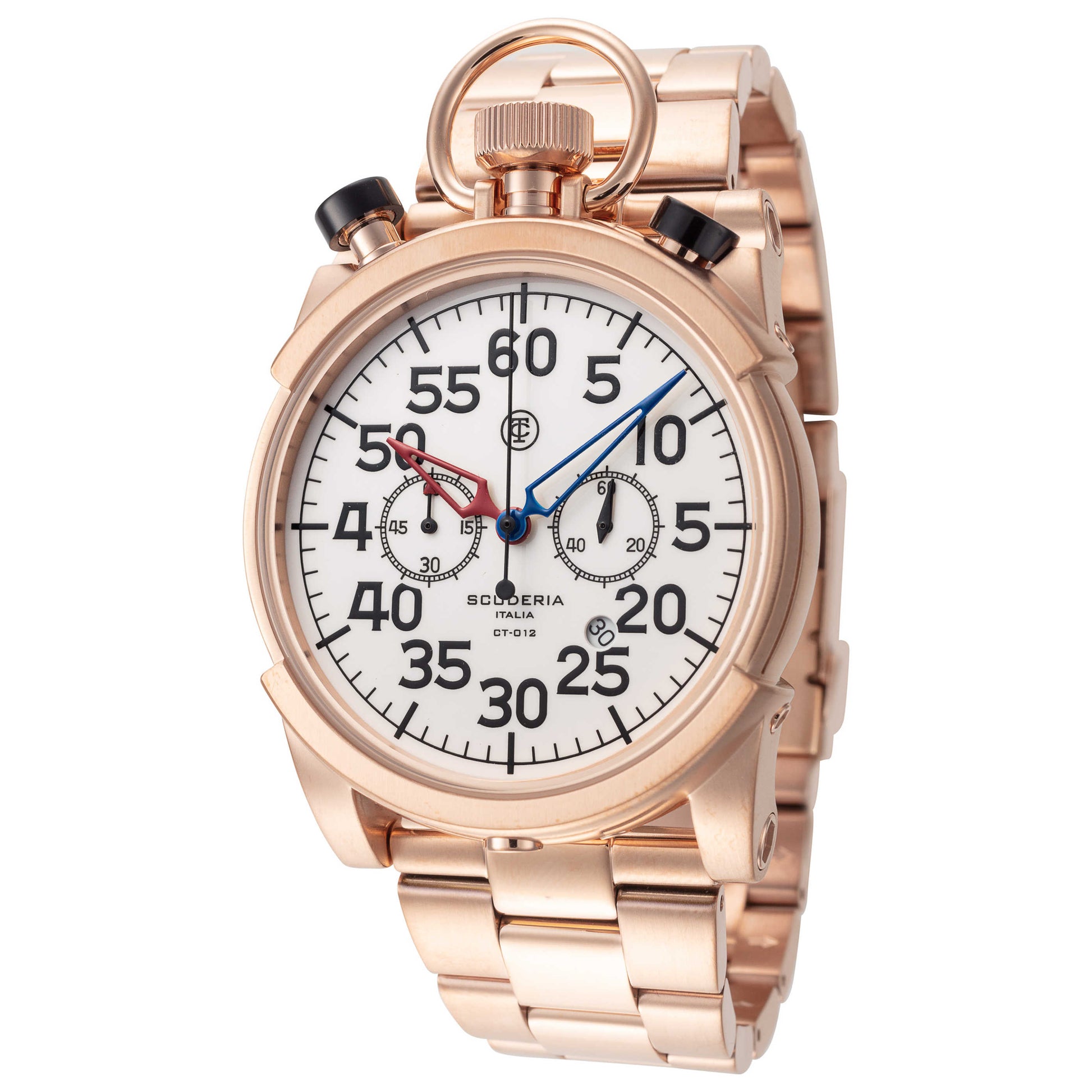 Front view of CT Scuderia Corsa Men's Quartz Watch CT-202-P