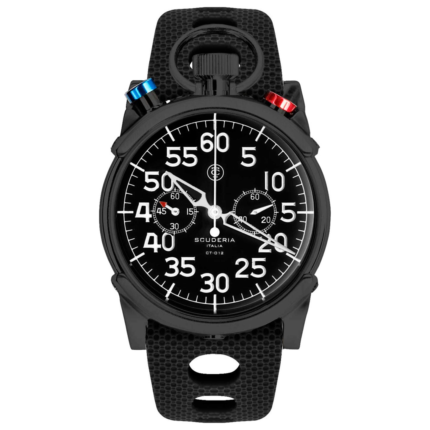 Front view of CT Scuderia Corsa Men's Quartz Watch CT-206-P