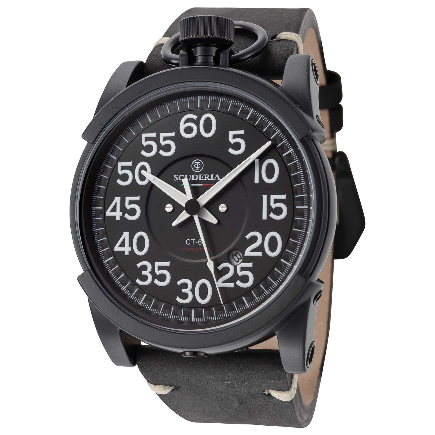 Front view of CT Scuderia Corsa Automatico Men's Automatic Watch CT-209-P