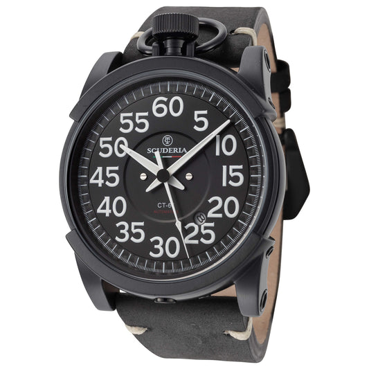 Front view of CT Scuderia Corsa Automatico Men's Automatic Watch CT-209-P