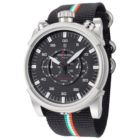 Front view of CT Scuderia Saturno Men's Quartz Watch CT-236-P