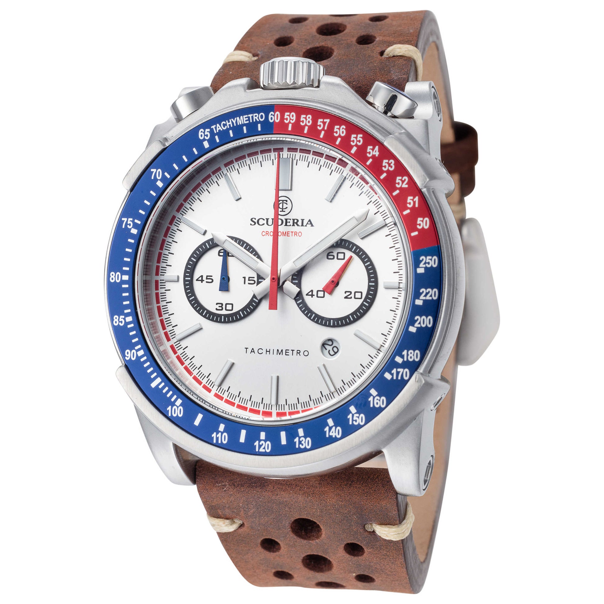Front view of CT Scuderia Racer Men's Quartz Watch CT-239-P
